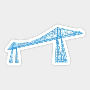 transporter bridge Sticker